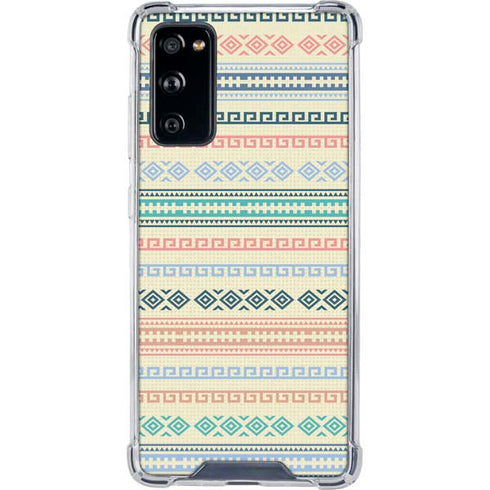 Summer Pattern Galaxy S20 FE Clear Case