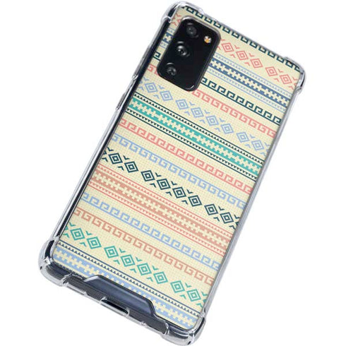 Summer Pattern Galaxy S20 FE Clear Case