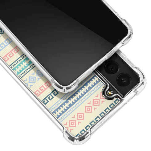Summer Pattern Galaxy S22 Clear Case