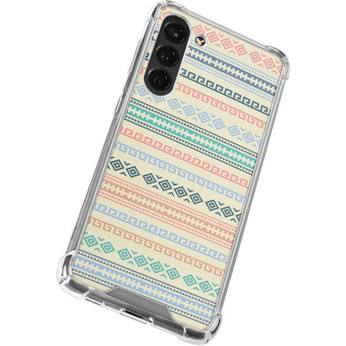 Summer Pattern Galaxy S23 Plus Clear Case