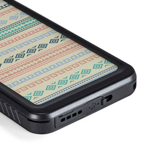 Summer Pattern Galaxy S23 Plus Waterproof Case