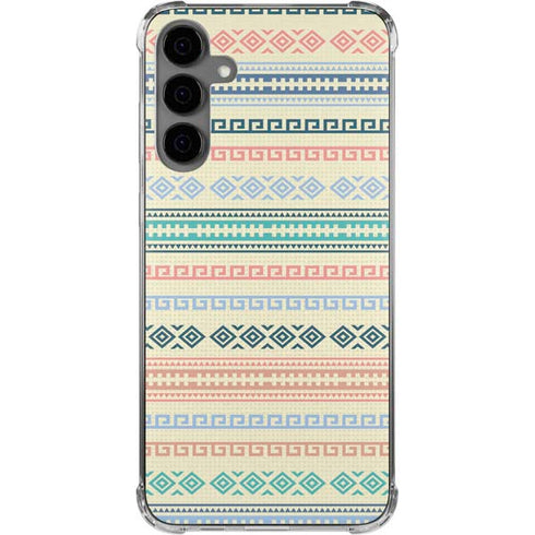 Summer Pattern Galaxy S24 Plus Clear Case
