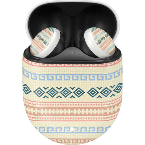 Summer Pattern Google Pixel Buds Skin