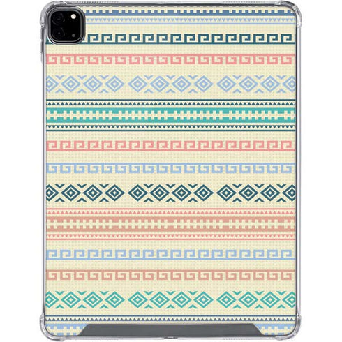 Summer Pattern iPad Pro 12.9in (2020) Clear Case