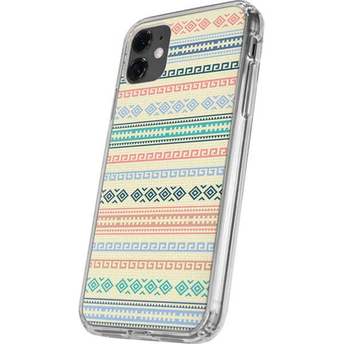 Summer Pattern iPhone 11 Clear Case
