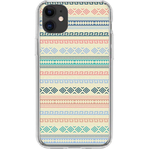 Summer Pattern iPhone 11 Clear Case