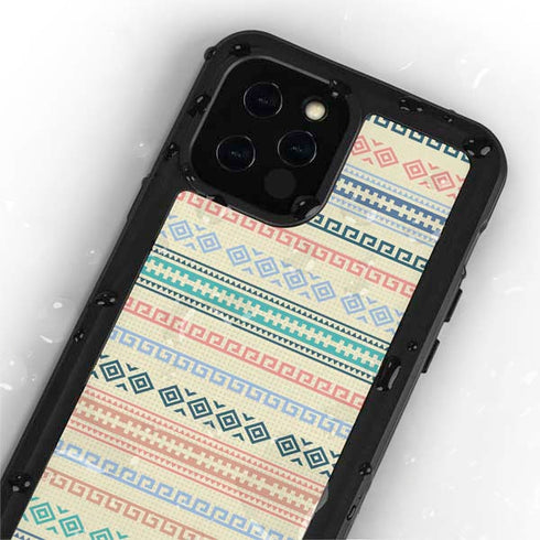 Summer Pattern iPhone 12 Pro Waterproof Case