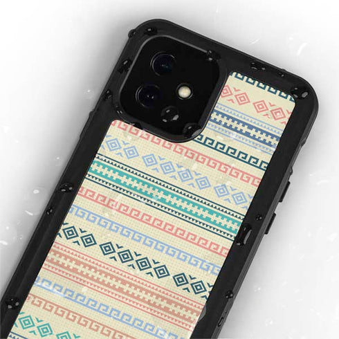 Summer Pattern iPhone 12 Waterproof Case
