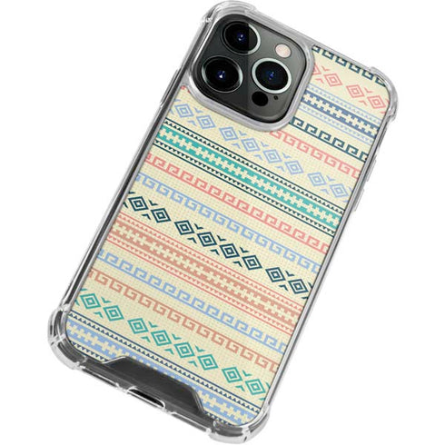 Summer Pattern iPhone 13 Pro Clear Case