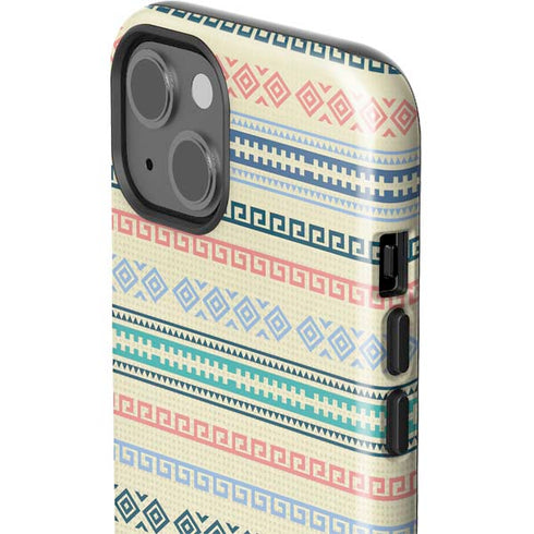 Summer Pattern iPhone 15 Plus Impact Case