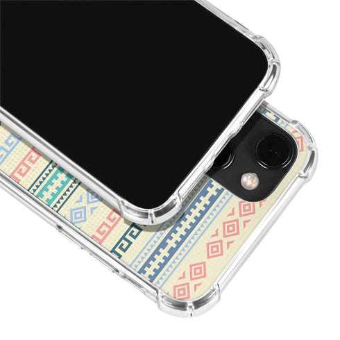 Summer Pattern iPhone 14 Plus Clear Case