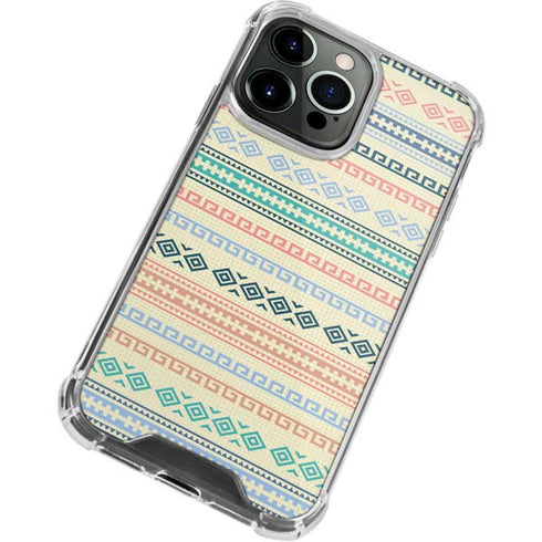 Summer Pattern iPhone 14 Pro Clear Case
