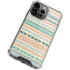 Summer Pattern iPhone 14 Pro Clear Case