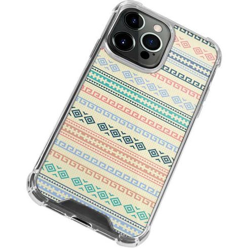 Summer Pattern iPhone 15 Pro Max Clear Case