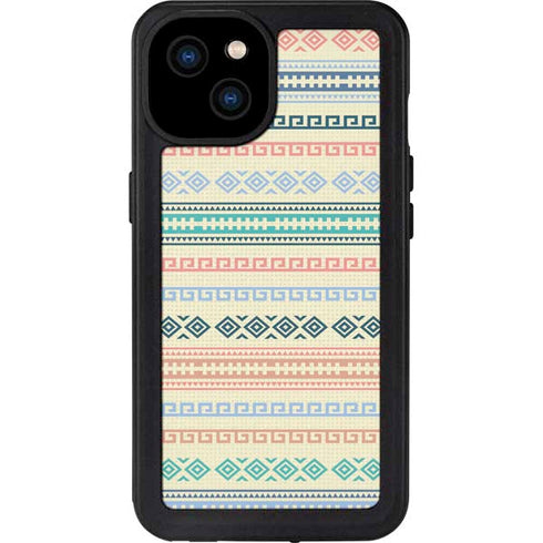 Summer Pattern iPhone 15 Plus Waterproof Case