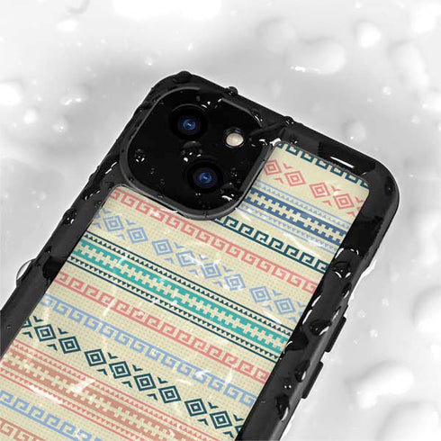 Summer Pattern iPhone 15 Waterproof Case