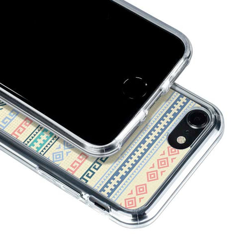 Summer Pattern iPhone SE (2nd & 3rd Gen) Clear Case