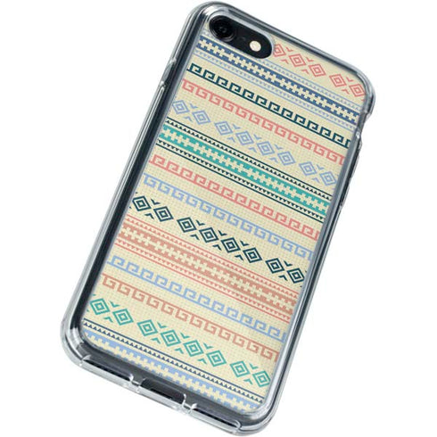 Summer Pattern iPhone SE (2nd & 3rd Gen) Clear Case