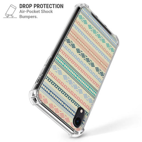 Summer Pattern iPhone XR Clear Case