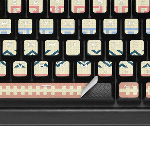 Summer Pattern K95 RGB PLATINUM Mechanical Gaming Keyboard Skin