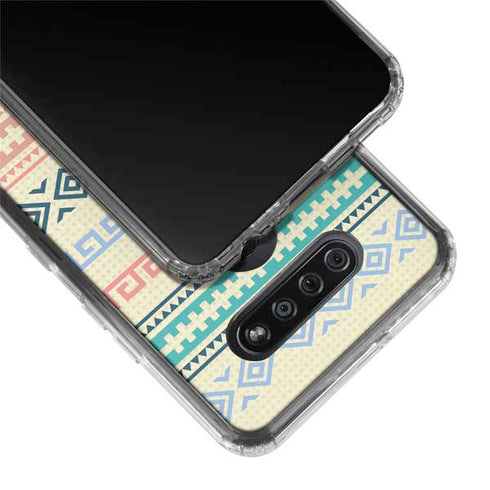 Summer Pattern LG K51/Q51 Clear Case
