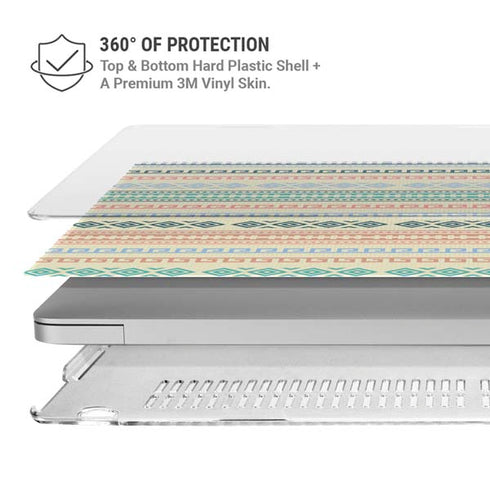 Summer Pattern MacBook Air 15in (2023-2025) Case plus Skin