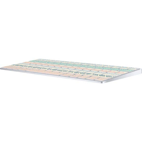 Summer Pattern Magic Keyboard Skin