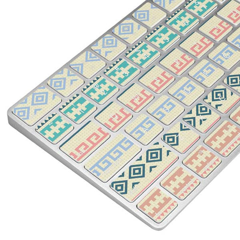 Summer Pattern Magic Keyboard Skin