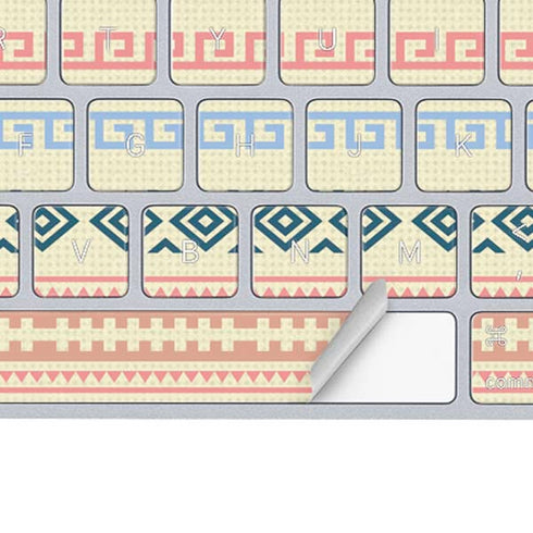 Summer Pattern Magic Keyboard Skin