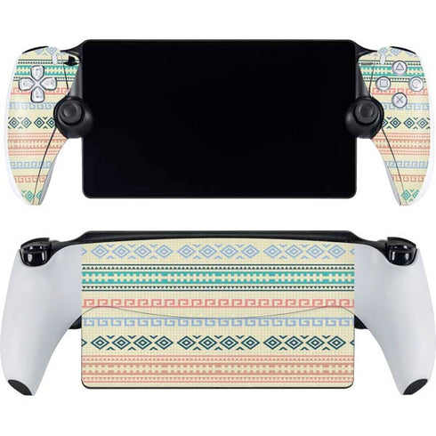 Summer Pattern PlayStation Portal Remote Player Skin