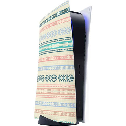 Summer Pattern PS5 Digital Edition Console Skin