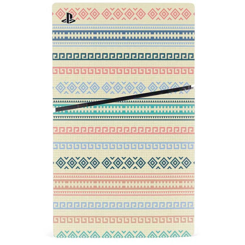 Summer Pattern PS5 Slim Digital Edition Bundle Skin