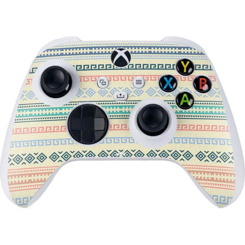 Summer Pattern Xbox Series S Controller Skin