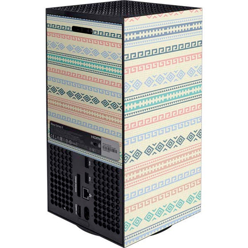 Summer Pattern Xbox Series X Console Skin