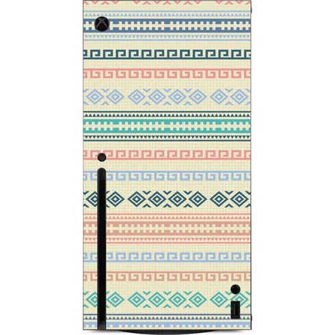 Summer Pattern Xbox Series X Console Skin