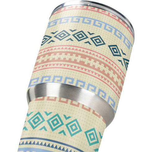 Summer Pattern Yeti 30oz Rambler Tumbler Skin
