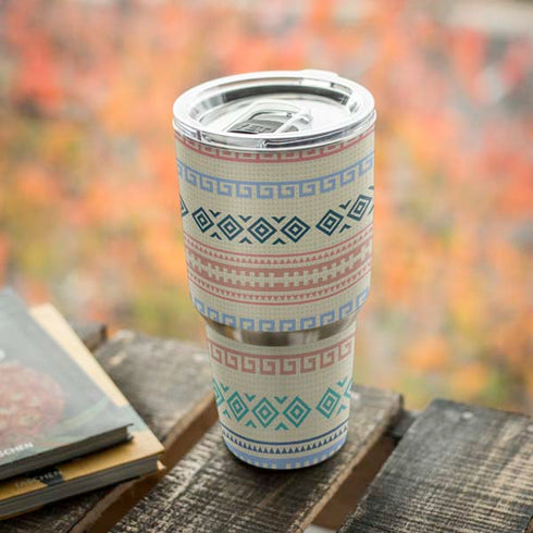 Summer Pattern Yeti 30oz Rambler Tumbler Skin