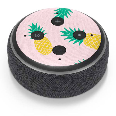 Summer Pineapples Amazon Echo Dot Skin