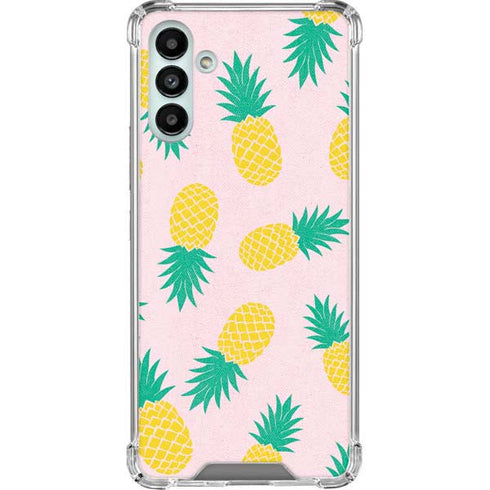 Summer Pineapples Galaxy A13 5G Clear Case