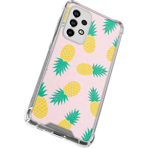 Summer Pineapples Galaxy A53 5G Clear Case