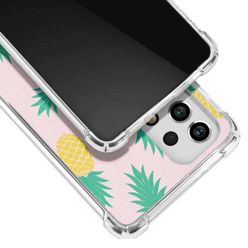 Summer Pineapples Galaxy A53 5G Clear Case