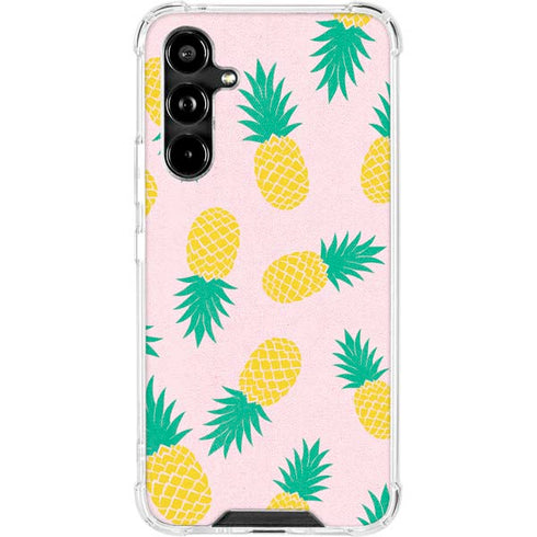 Summer Pineapples Galaxy A54 5G Clear Case