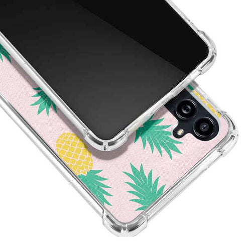 Summer Pineapples Galaxy A54 5G Clear Case