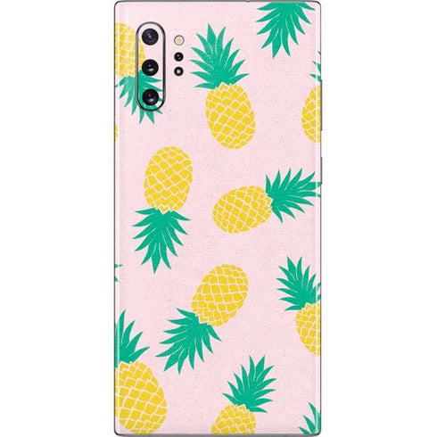 Summer Pineapples Galaxy Note 10 Plus Skin