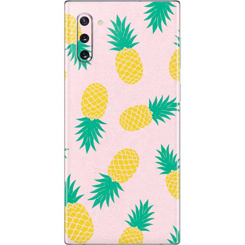 Summer Pineapples Galaxy Note 10 Skin