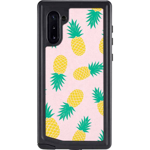 Summer Pineapples Galaxy Note 10 Waterproof Case