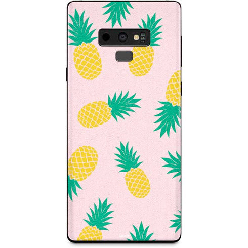 Summer Pineapples Galaxy Note 9 Skin
