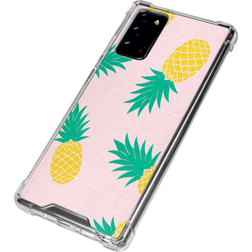 Summer Pineapples Galaxy Note20 5G Clear Case