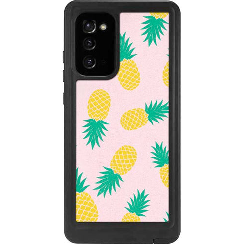 Summer Pineapples Galaxy Note20 5G Waterproof Case