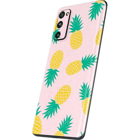 Summer Pineapples Galaxy S20 Fan Edition Skin